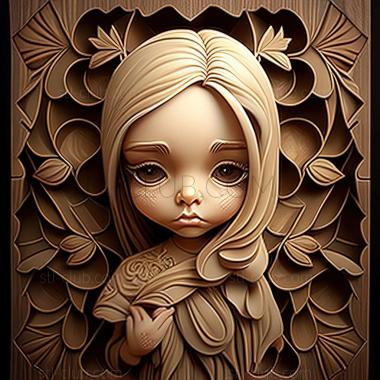 3D model Jasmine Becket Griffith (STL)